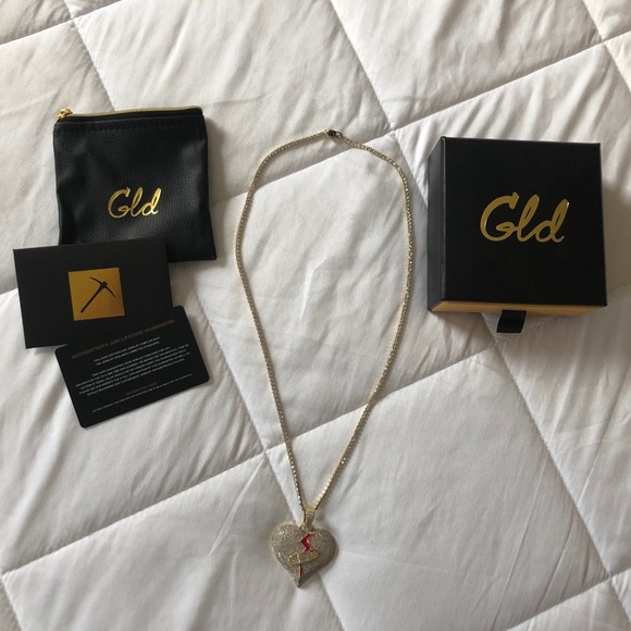 Gld 24 Micro Tennis Necklace 